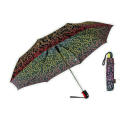 Parapluies automatiques pliables de qualité d&#39;impression d&#39;ornement (YS-3FA22083964R)